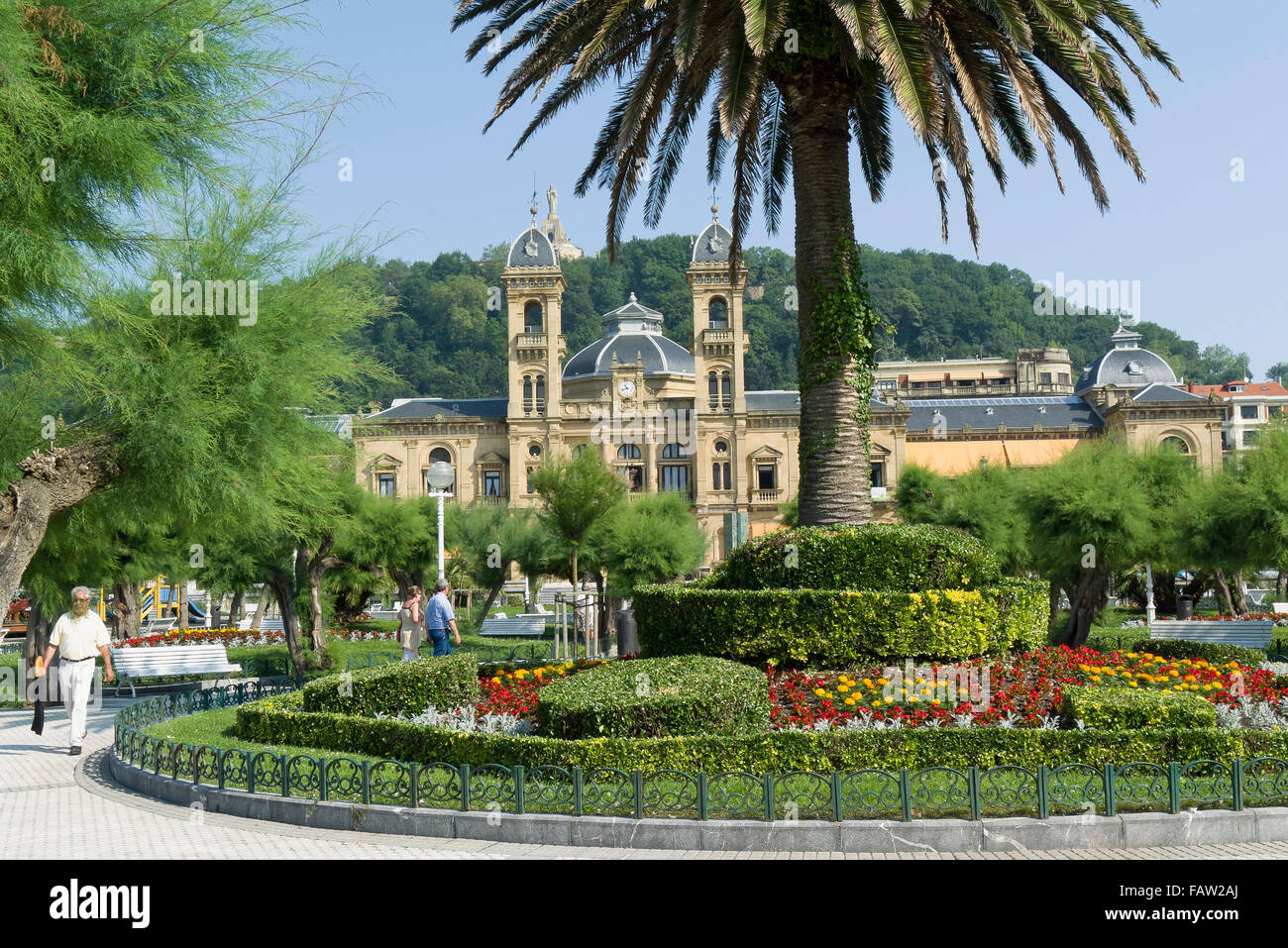 Guild Hall, San Sebastian, Gipuzkoa, Basque Country, Spain Stock Photo