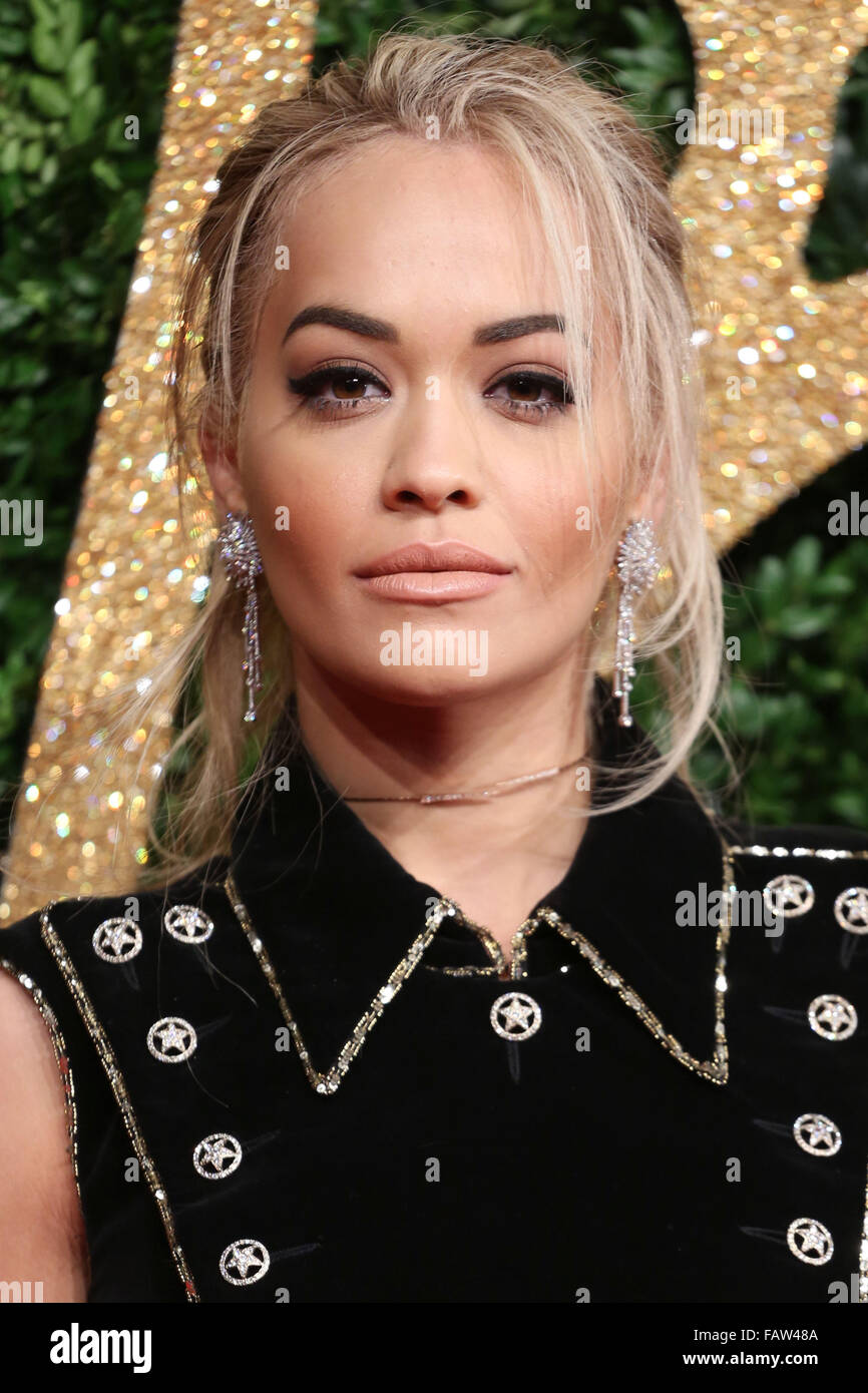 The British Fashion Awards 2015 - Arrivals Featuring: Rita Ora Where ...