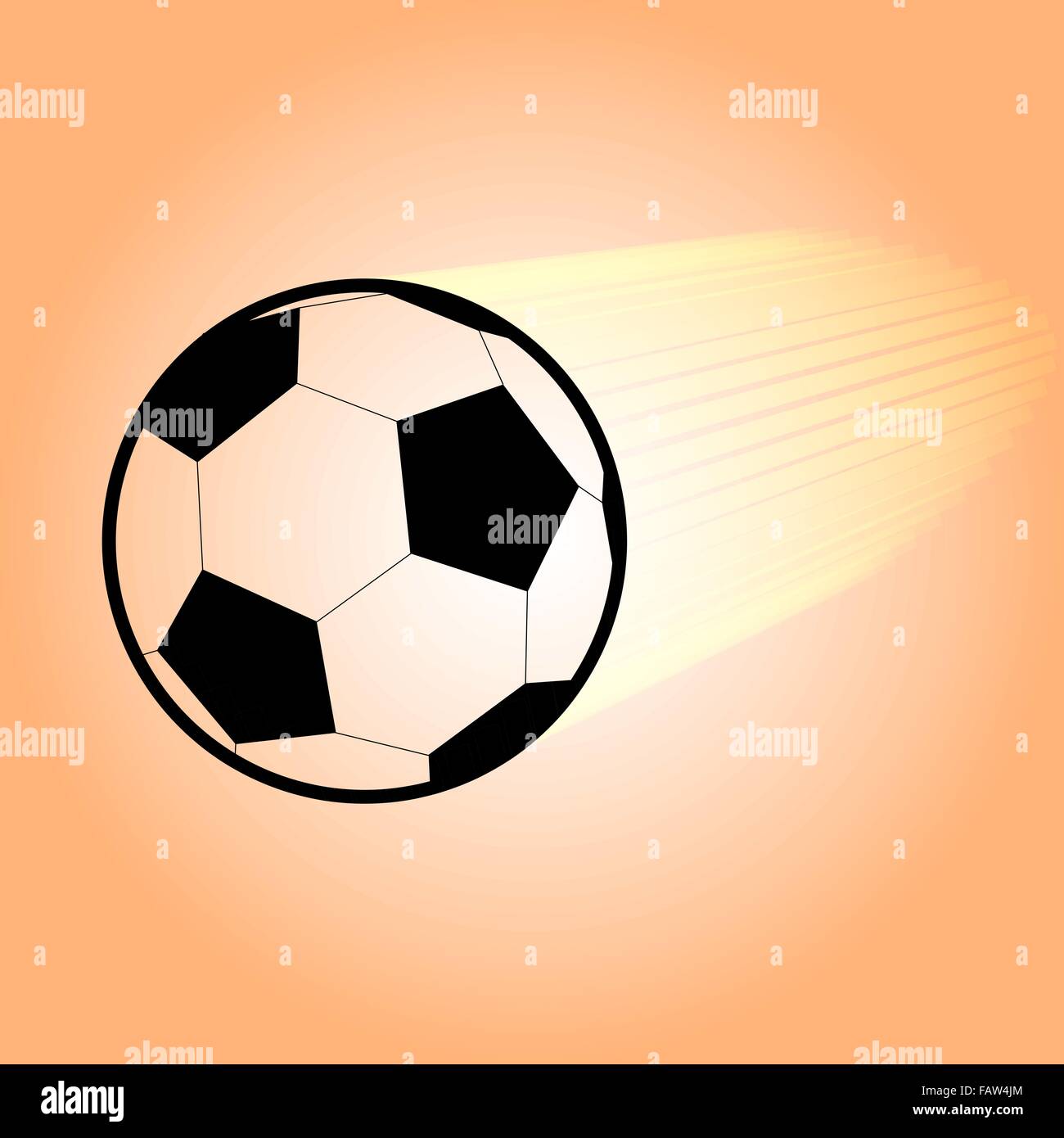 Soccer ball Stock Vector