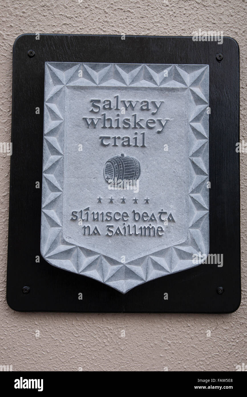 Galway Irish Whiskey Trail, Ireland Stock Photo Alamy
