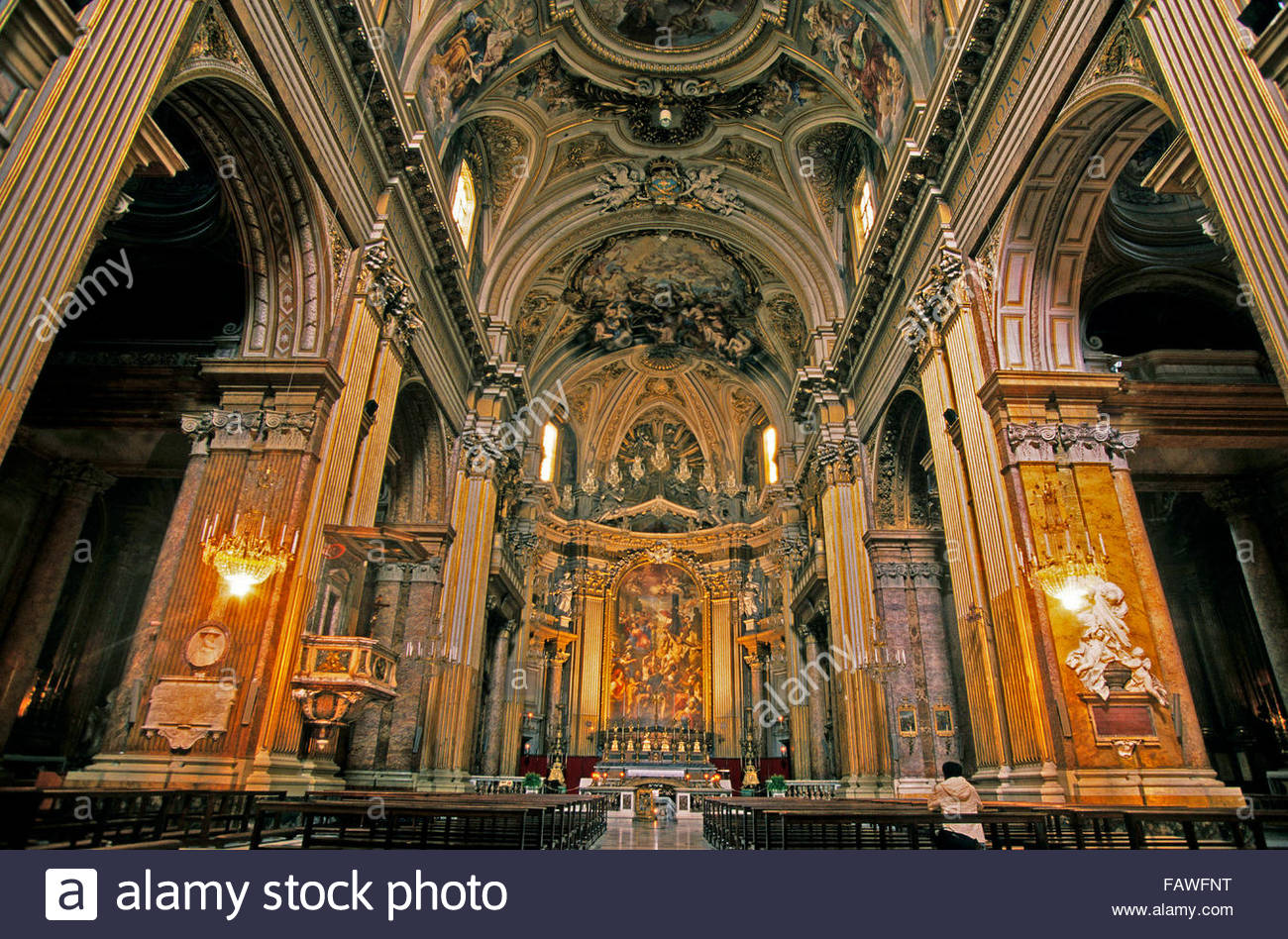 Church Of Twelve Apostles Rome Stock Photos & Church Of Twelve Apostles