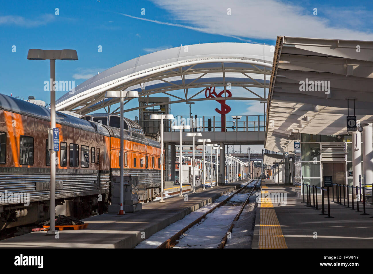 Denver, Colorado - Union Station. Stock Photo