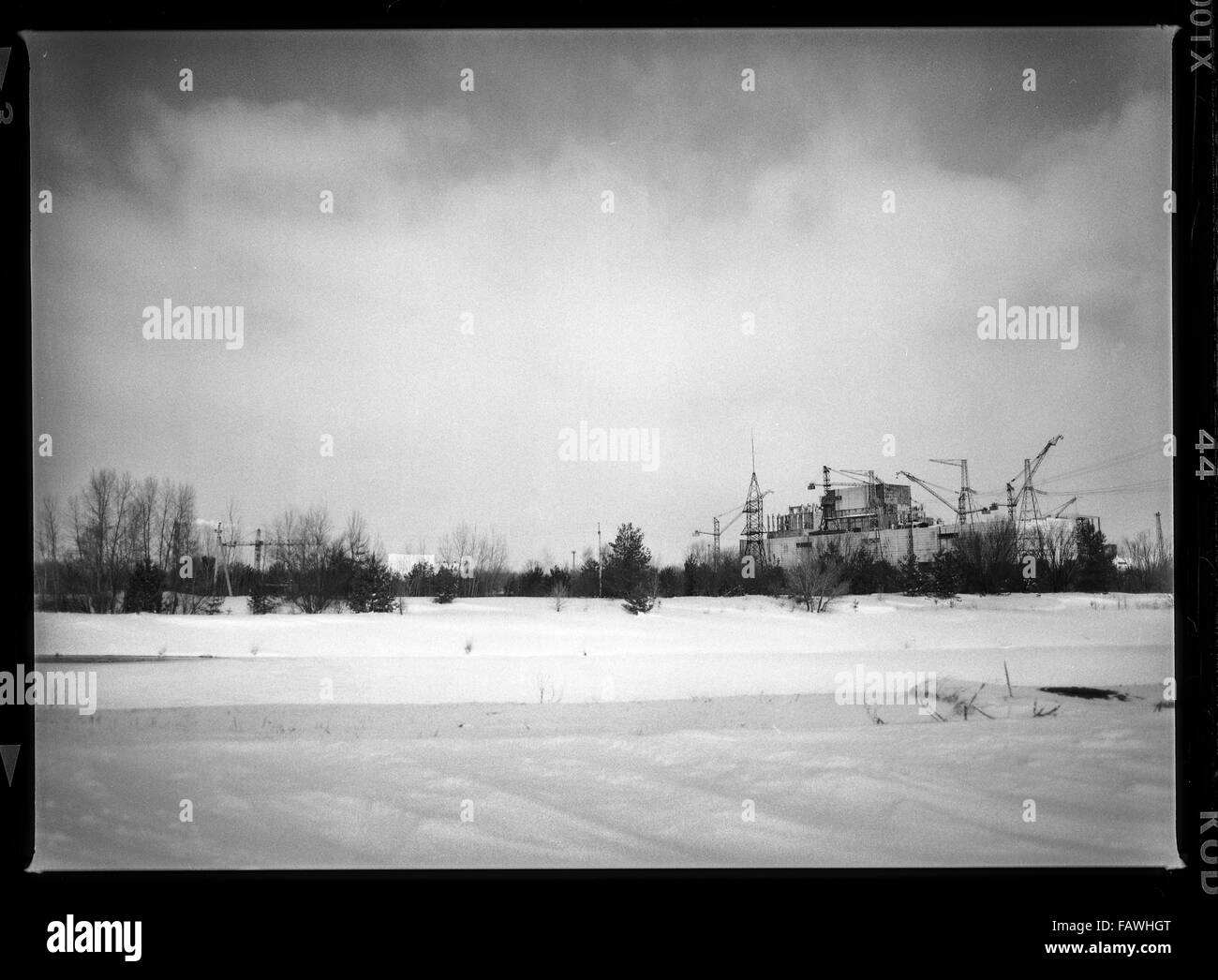 Impressions from Pripyat, a ghost town in the Ukraine, which was established in 1970 in connection with the construction of the Chernobyl nuclear power plant and vacated as a result of the nuclear accident in 1986. At the time of the disaster on 26 April 1986 there lived almost 50,000 people. Most residents were workers in the nuclear power plant. April 26, 2015, the 30th anniversary of Chernobyl nuclear disaster. In a study carried out under the direction of Anatoly Dyatlov simulation of a complete power failure occurred due to serious breaches of the applicable safety requirements and the ma Stock Photo