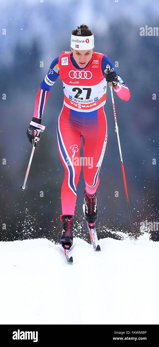 Oberstdorf, Germany. 05th Jan, 2016. Heidi Weng of Norway in action Stock Photo: 92763210 - Alamy