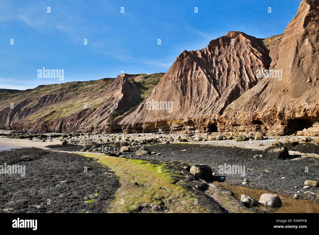 Filey Brigg; Yorkshire; UK Stock Photo - Alamy