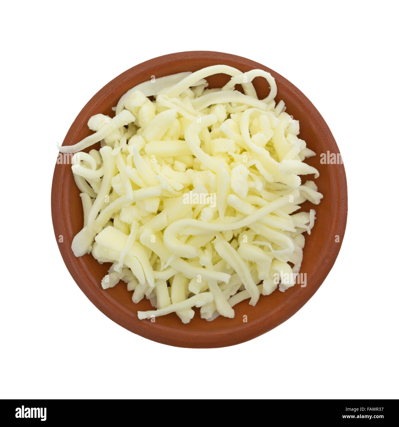 Top view of a portion of low moisture whole milk mozzarella pizza