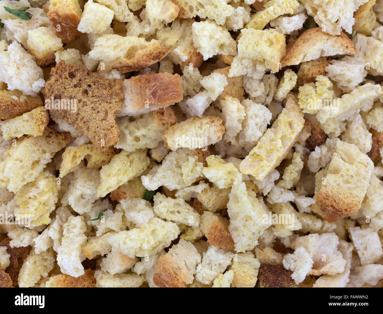 A very close view of dry stuffing mix Stock Photo Alamy