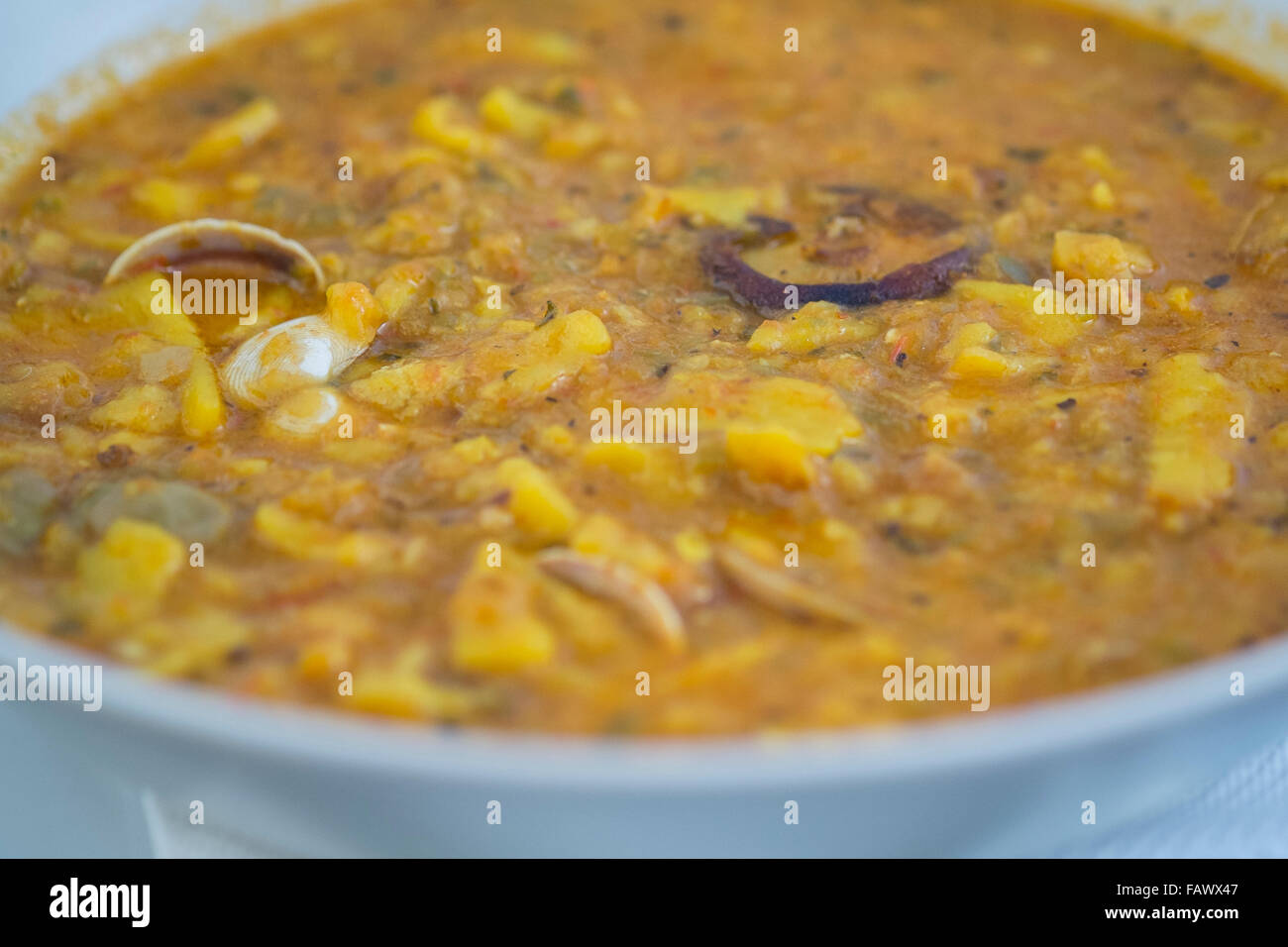 Andrajos, dish from Ubeda Stock Photo