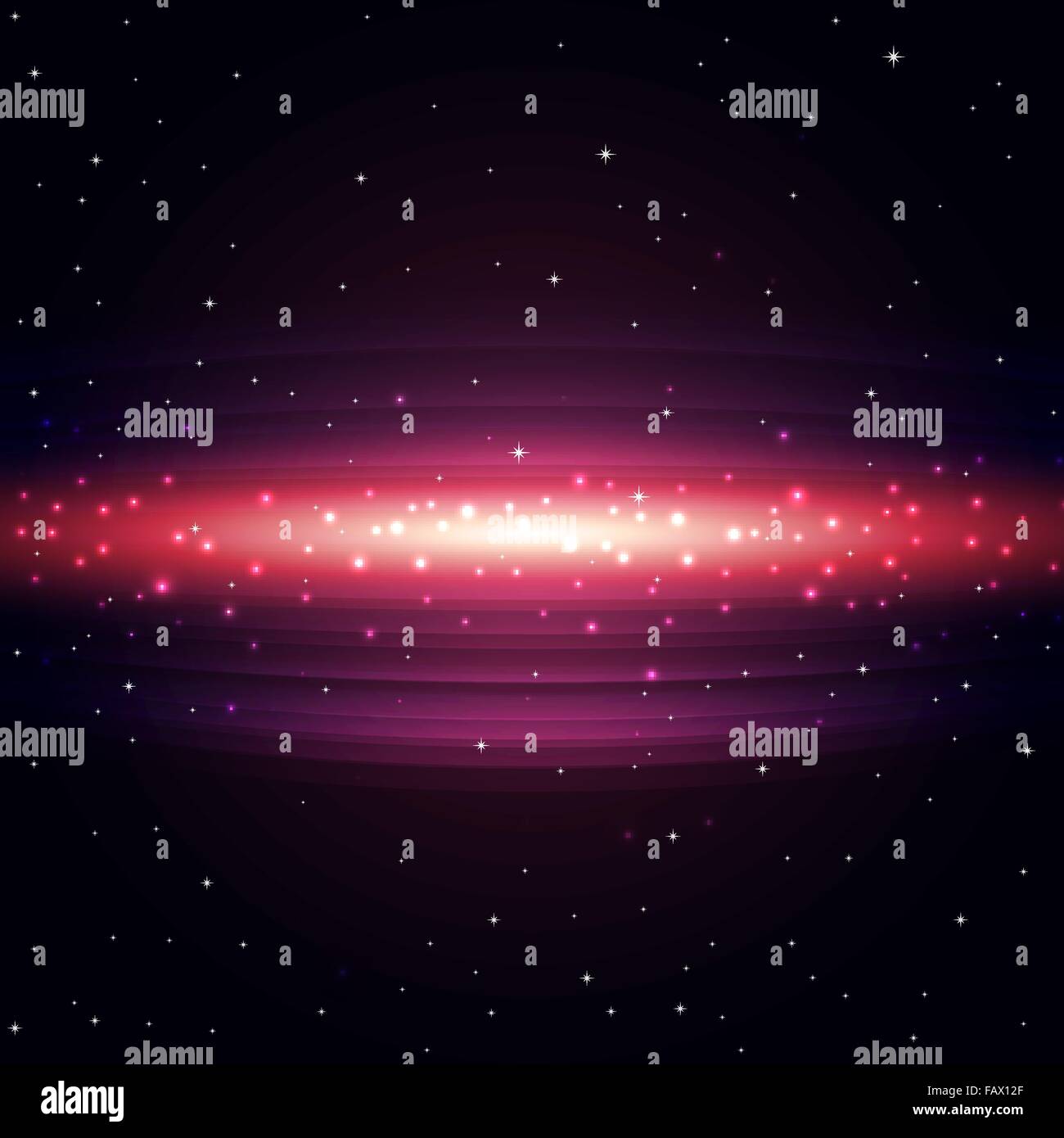 Abstract futuristic space background for your design Stock Vector
