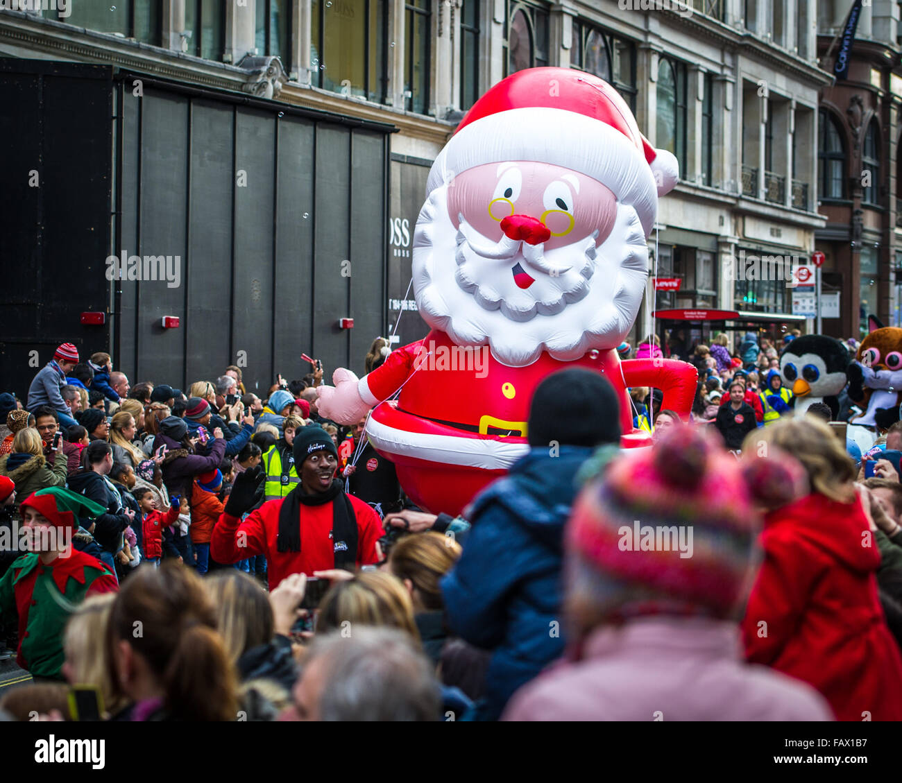The Hamleys Christmas Toy Parade 2015. Hamleys is also celebrating its 255th birthday. This