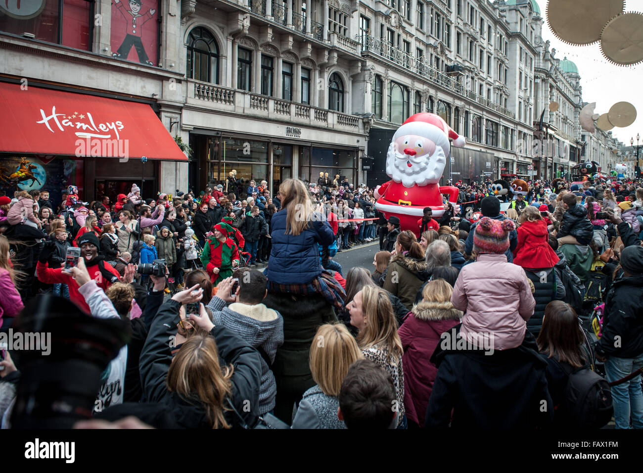 The Hamleys Christmas Toy Parade 2015. Hamleys is also celebrating its 255th birthday. This