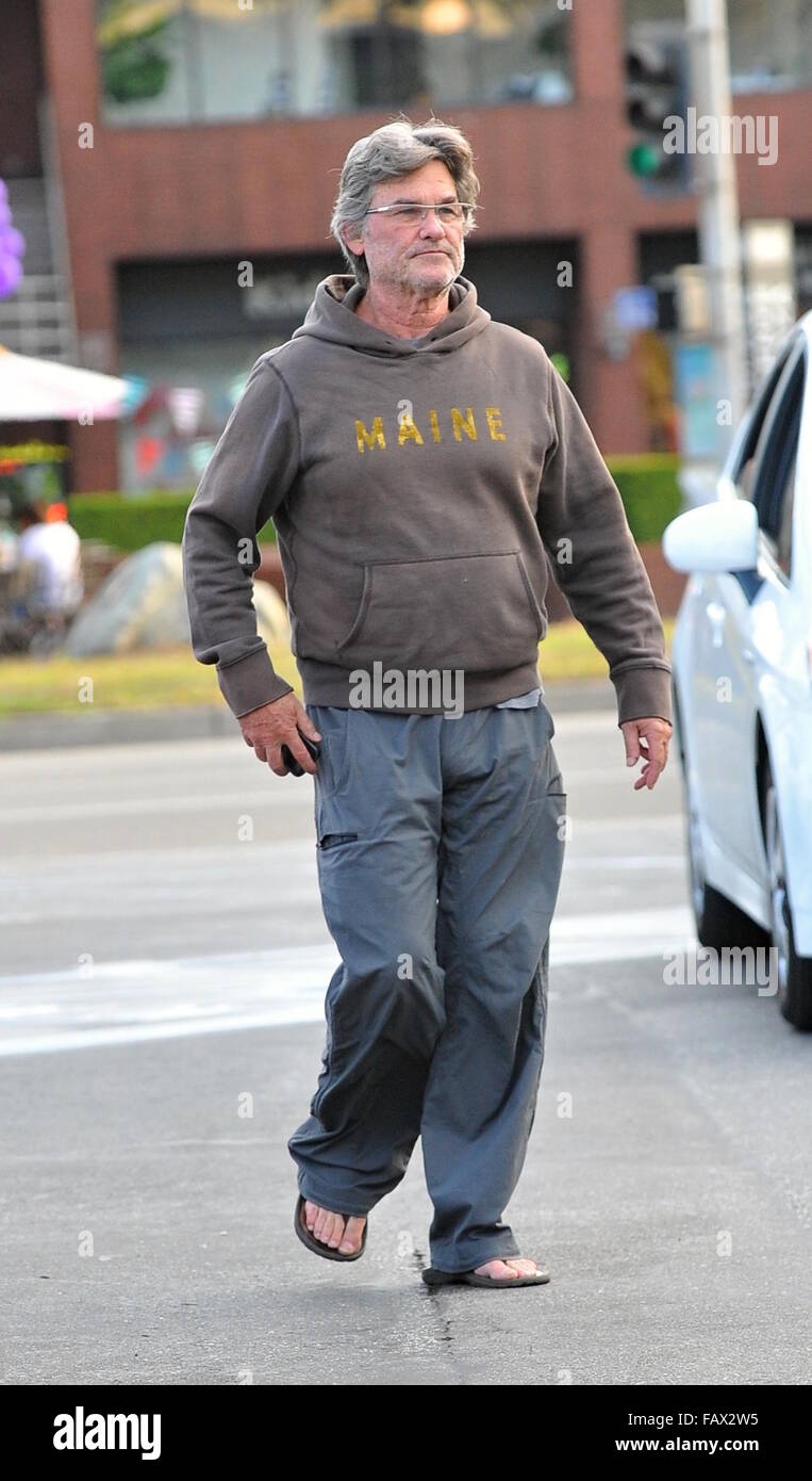 Goldie Hawn and Kurt Russell go grocery shopping together in Brentwood