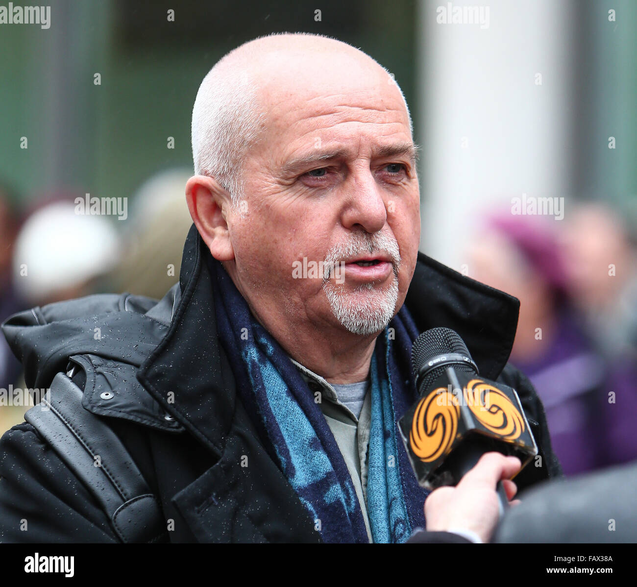 Climate March London  Featuring: Peter Gabriel Where: London, United Kingdom When: 29 Nov 2015 Stock Photo