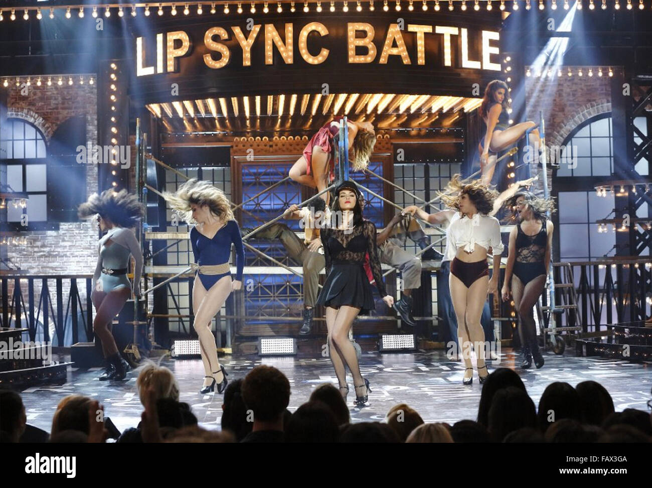 LIP SYNC BATTLE 2015 Spike film with Jenna Dewan Tatum Stock Photo