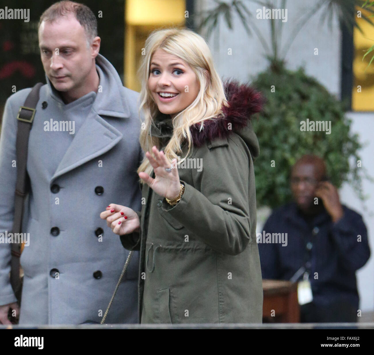Holly Willoughby outside ITV Studios Featuring: Holly Willoughby Where