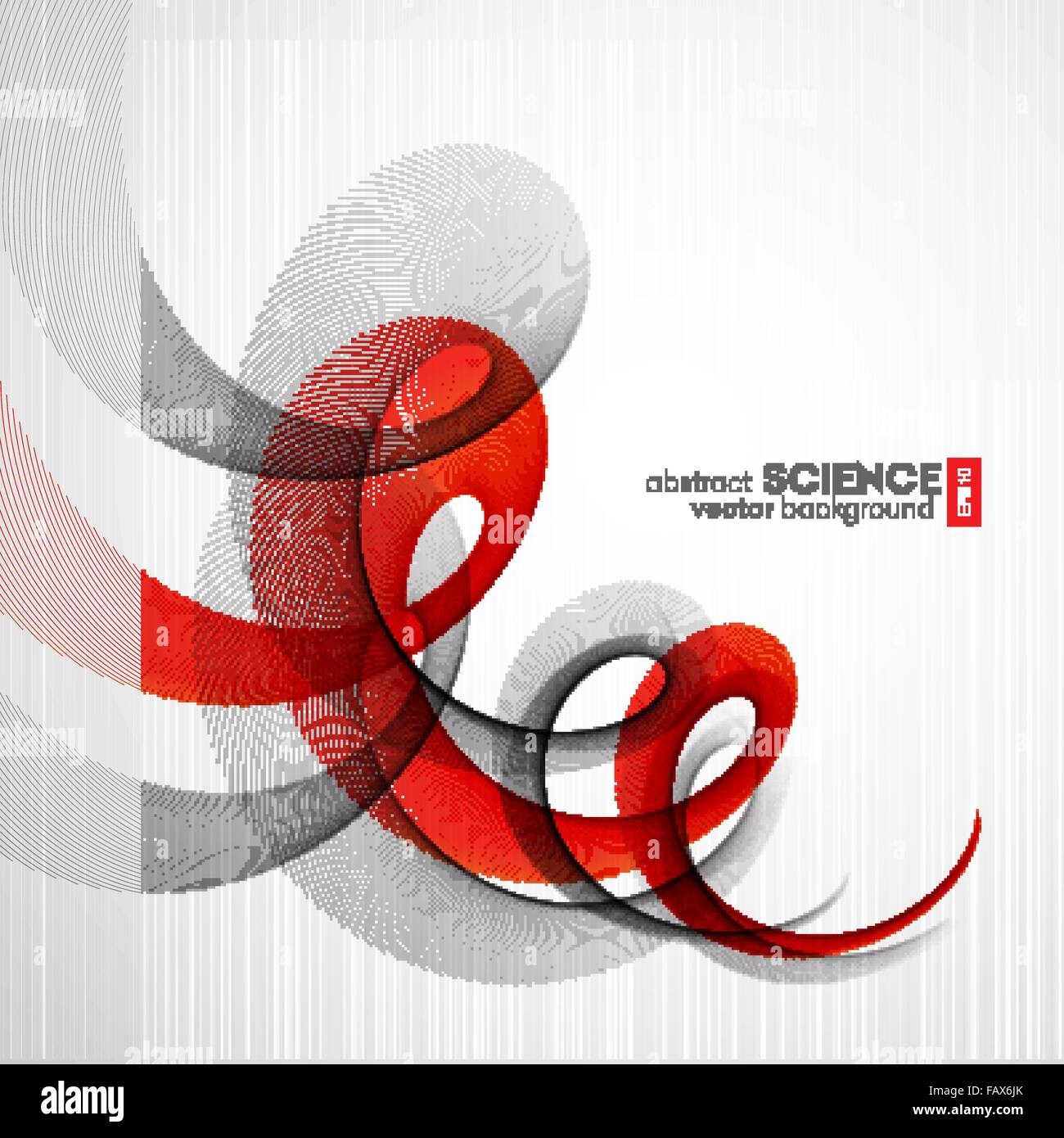 Abstract vector background, futuristic wavy Stock Vector Image & Art ...