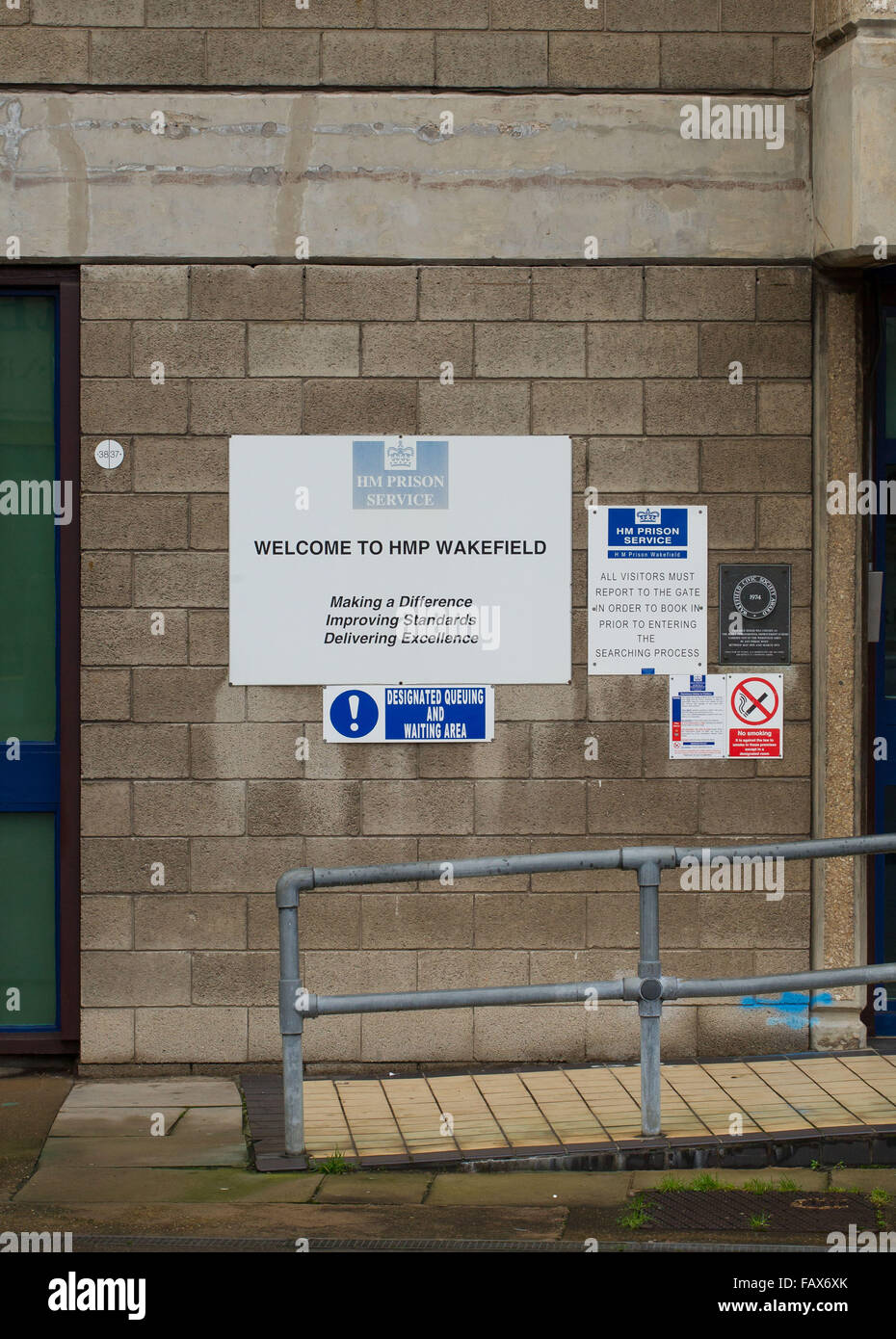 HMP Wakefield, Her Majesty's Prison Wakefield. Category A men's prison