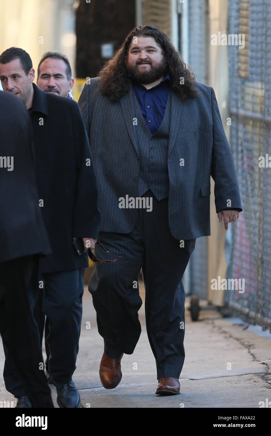 The Ridiculous 6 cast seen arriving at the ABC studios for Jimmy Kimmel