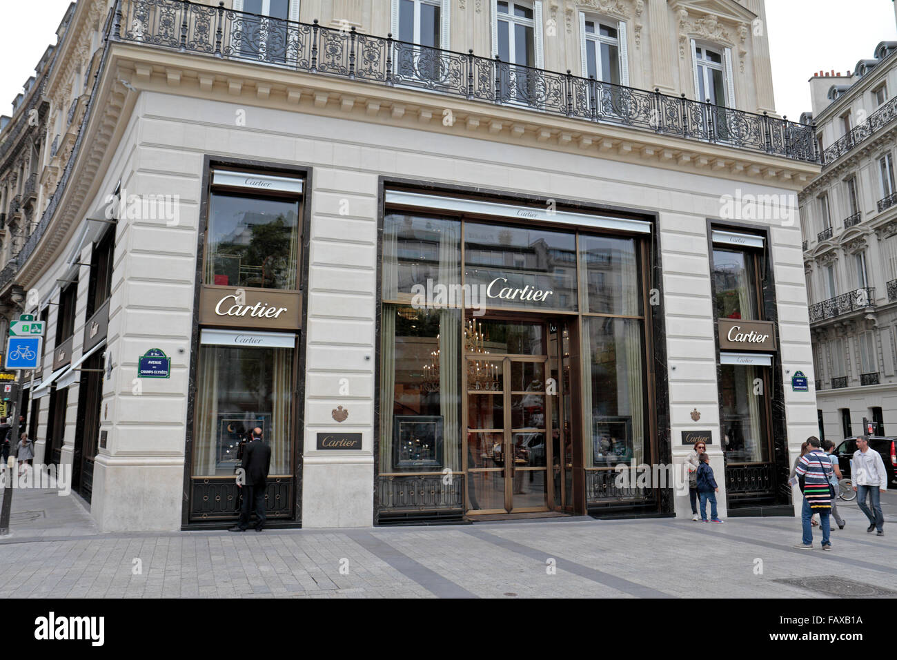 Cartier Paris Avenue Des Champs Elysees 