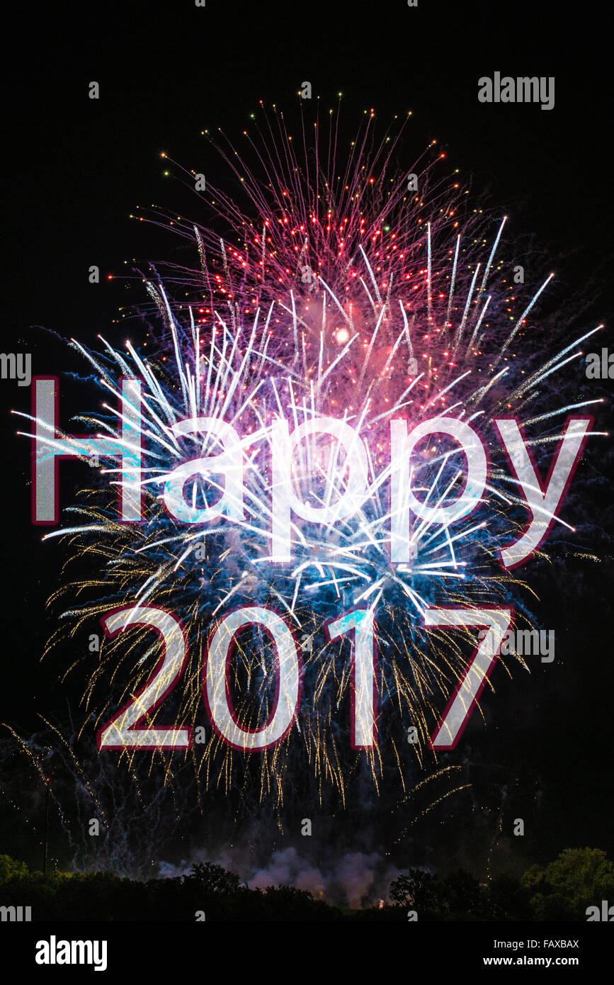 Happy New Year 2017 Stock Photo - Alamy