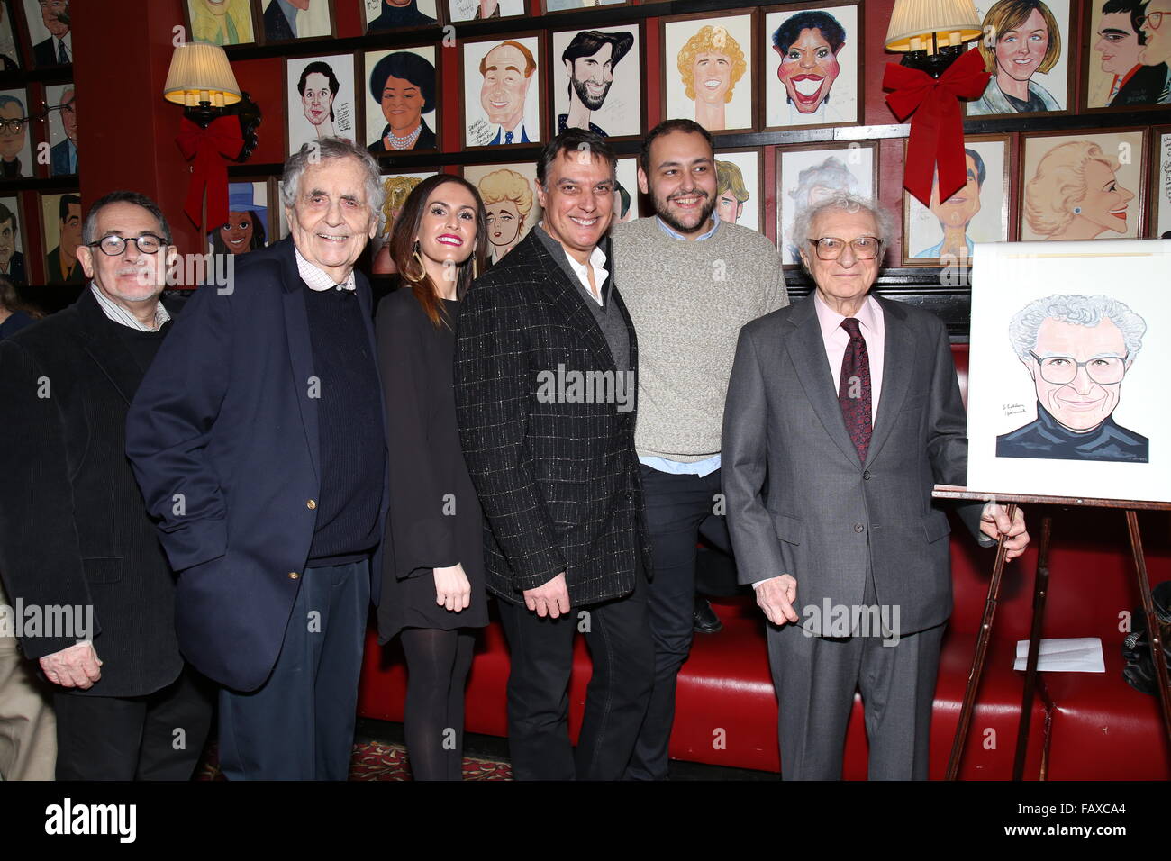 Portrait unveiling honoring Tony winning composer Sheldon Harnick at ...