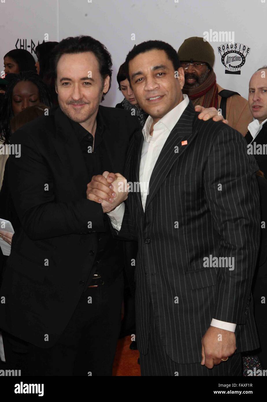 New York premiere of 'Chi-Raq'  Featuring: John Cusack, Harry Lennix Where: NYC, New York, United States When: 01 Dec 2015 Stock Photo