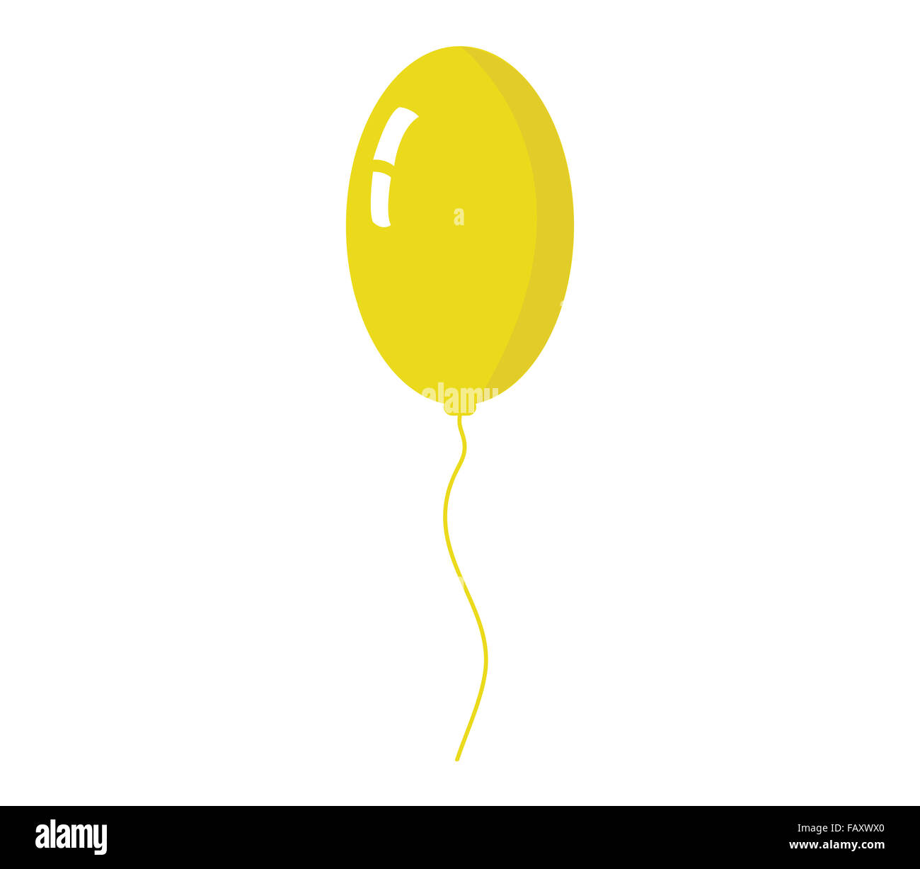 balloons on white background Stock Photo - Alamy