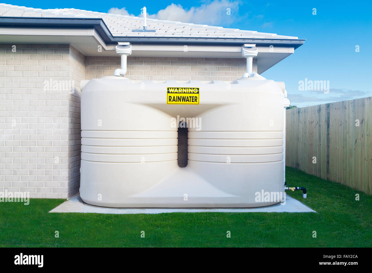 Residential water tank height