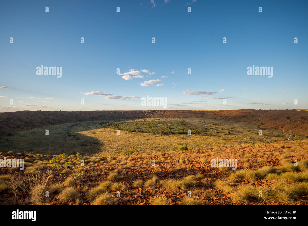 Wolfe Creek Crater Stock Photo