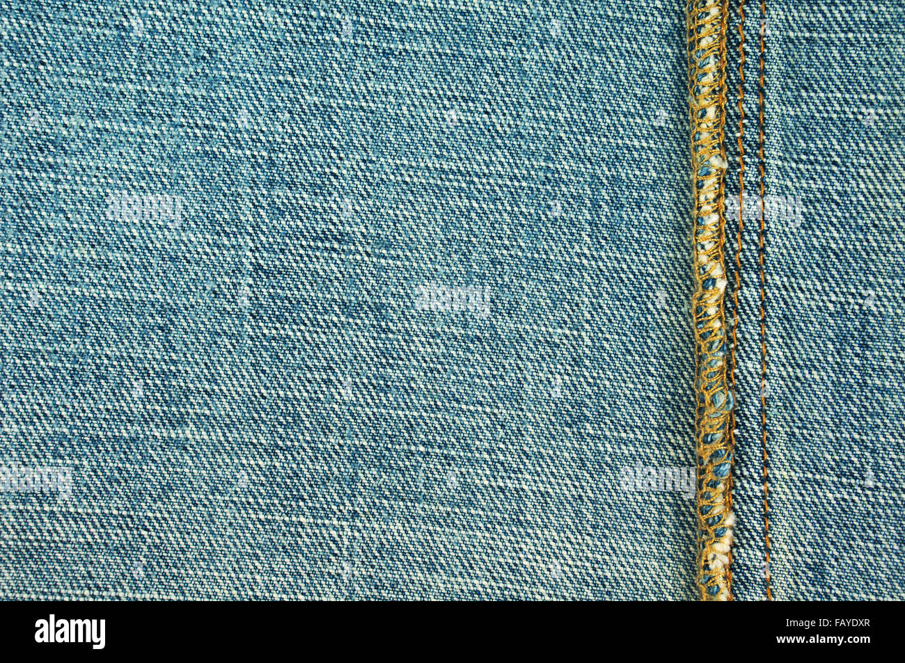 Jeans inside with seam closeup texture Stock Photo Alamy