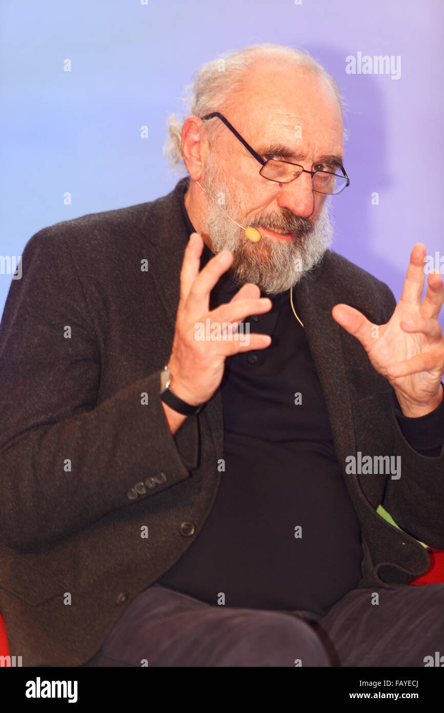 Georg Seeßlen, German author, critic, feuilletonist and cineaste Stock Photo