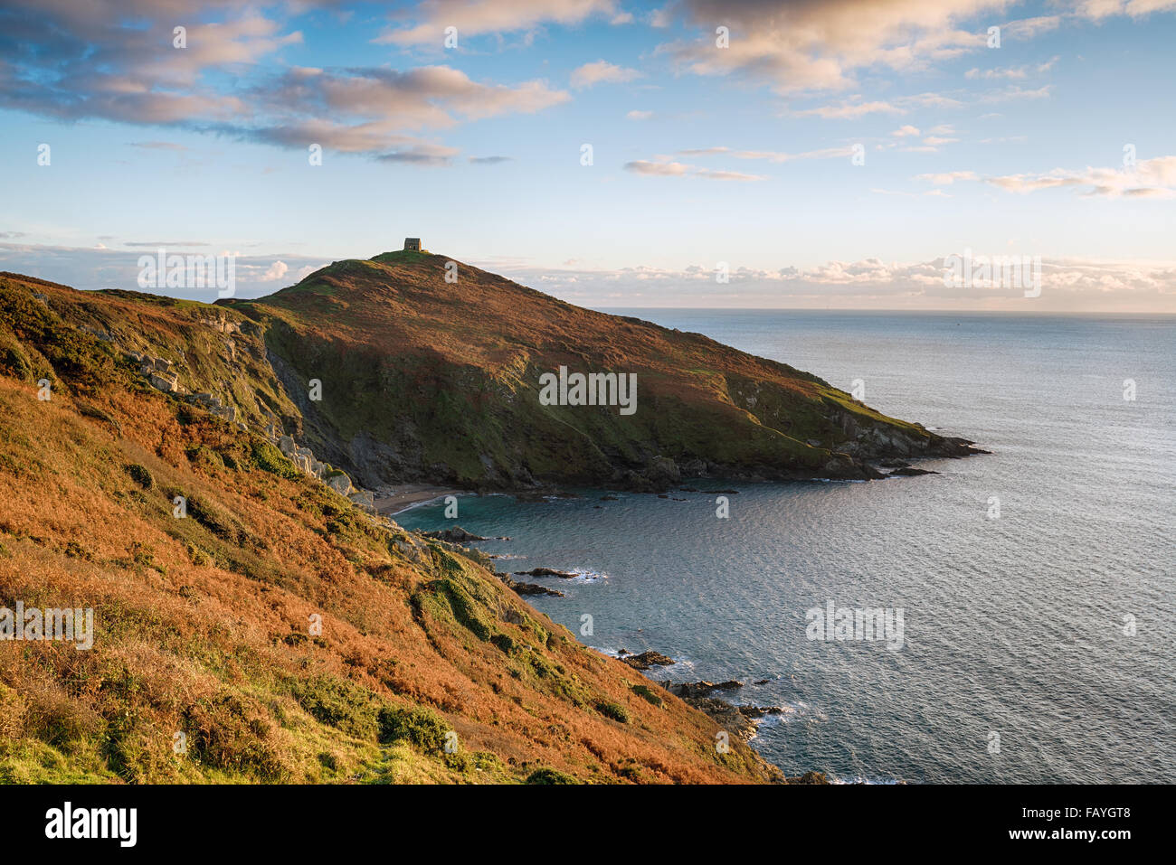 Rame Head on the south east coast of Cornwall Stock Photo Alamy