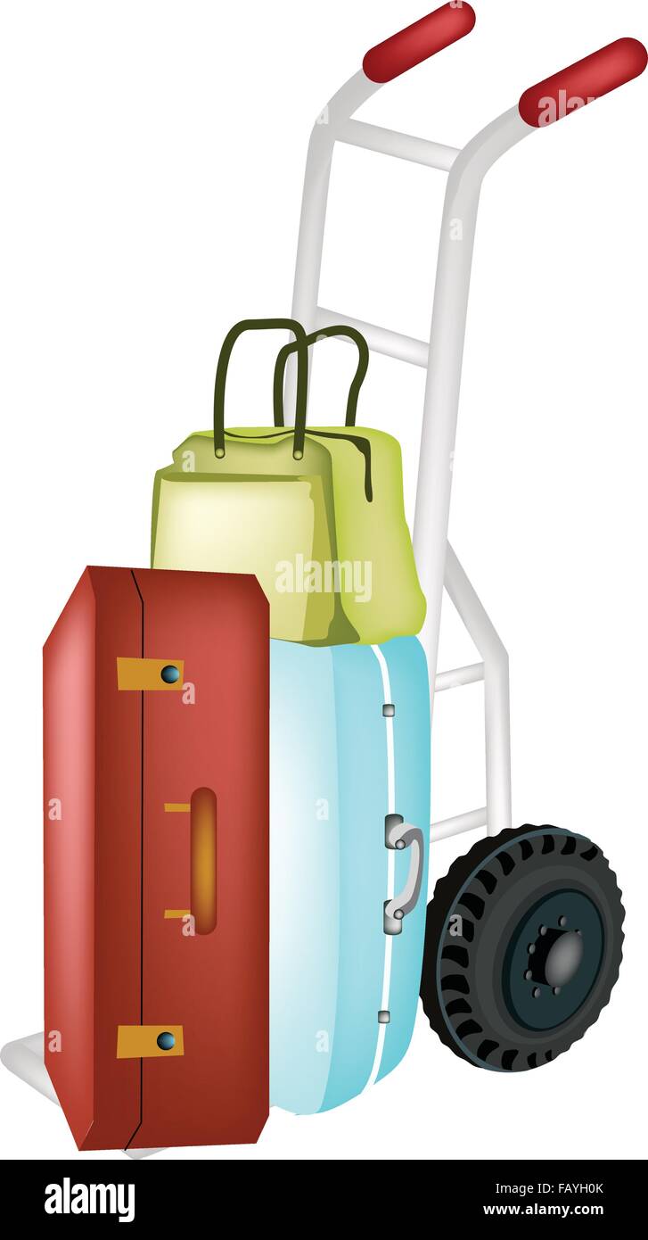 Dolly suitcase sales