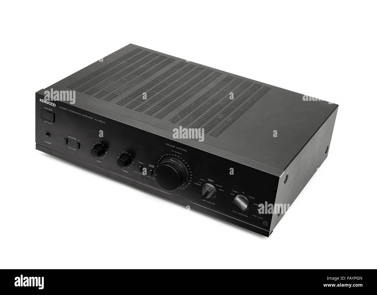 Vintage Kenwood KA660D Stereo Integrated Amplifier from 1988 (60 watts per channel into 8Ω