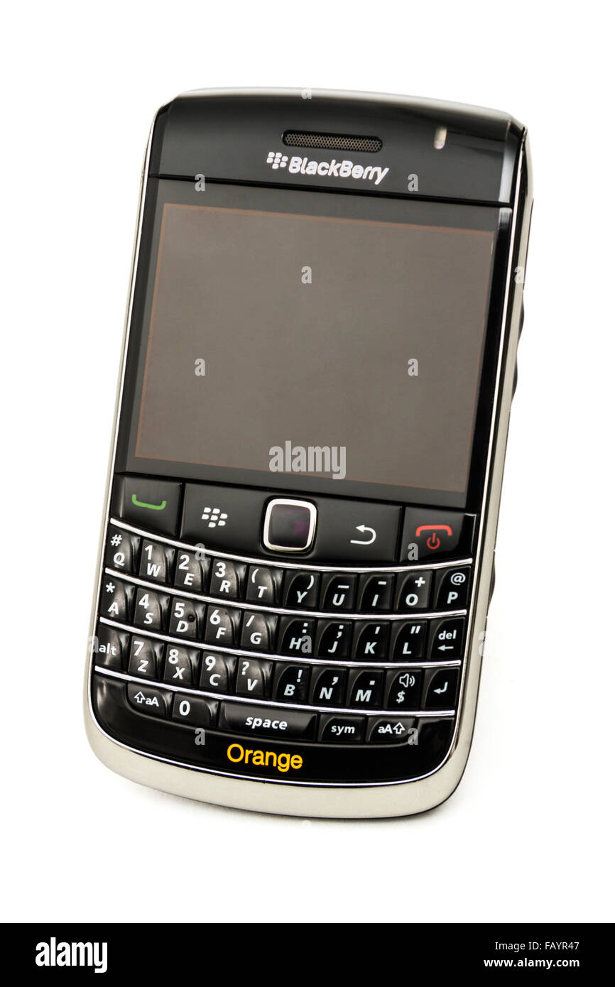 Blackberry bold 9900 hi-res stock photography and images - Alamy