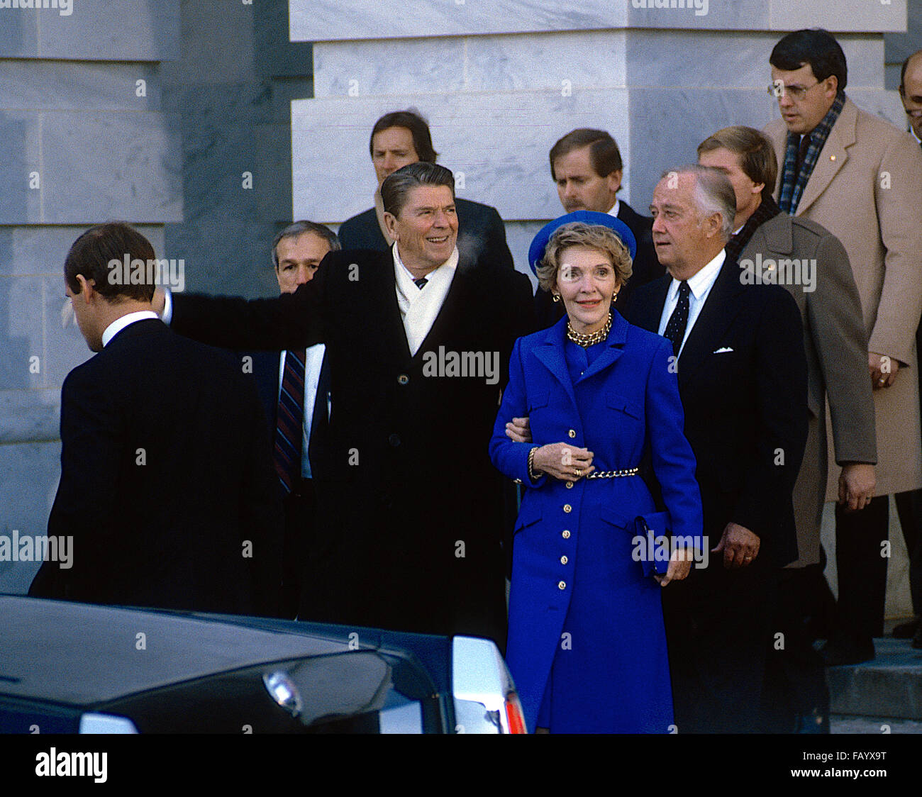Inauguration ronald reagan 1985 hires stock photography and images Alamy