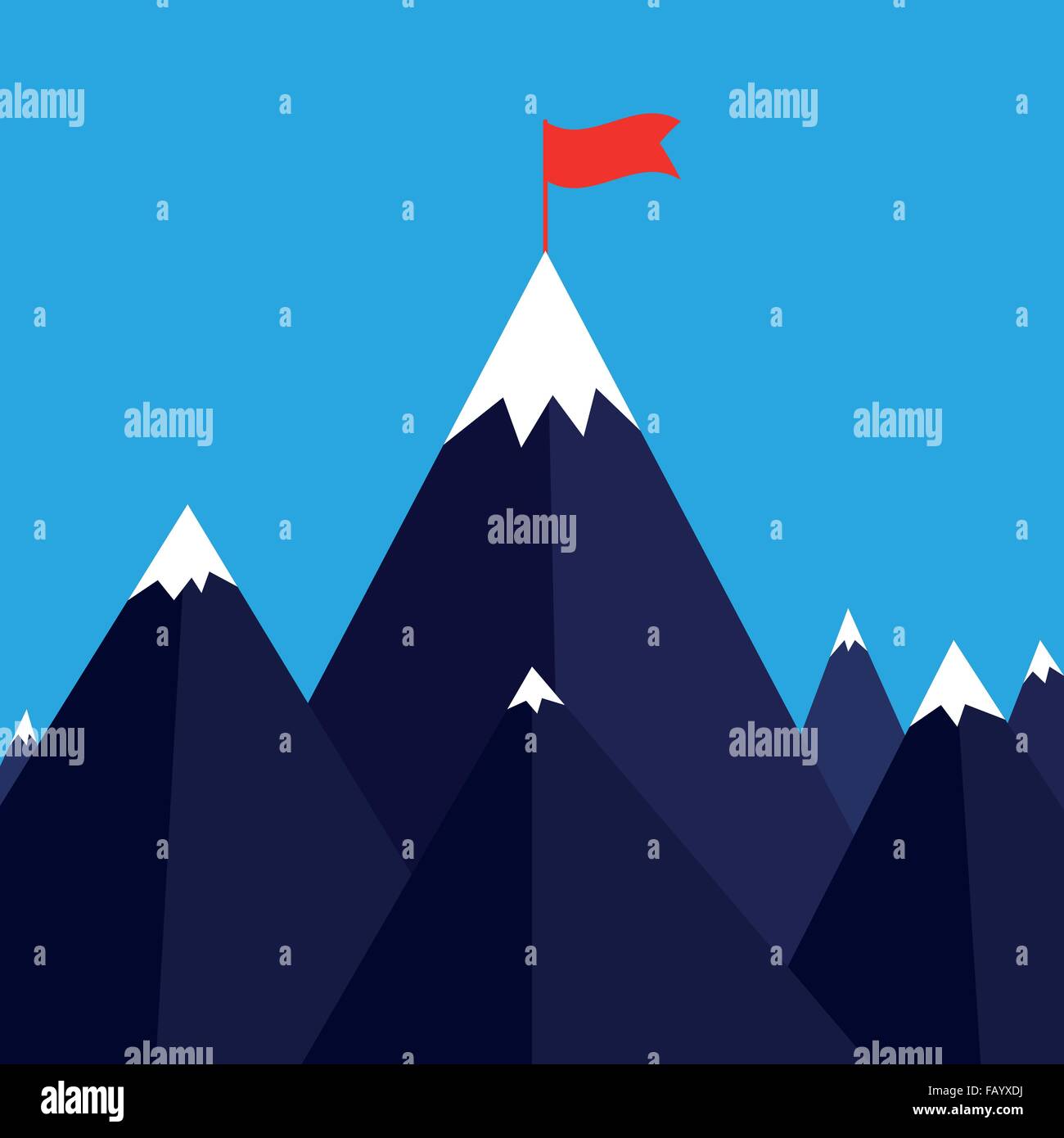 Vector illustration of success Stock Vector Image & Art - Alamy
