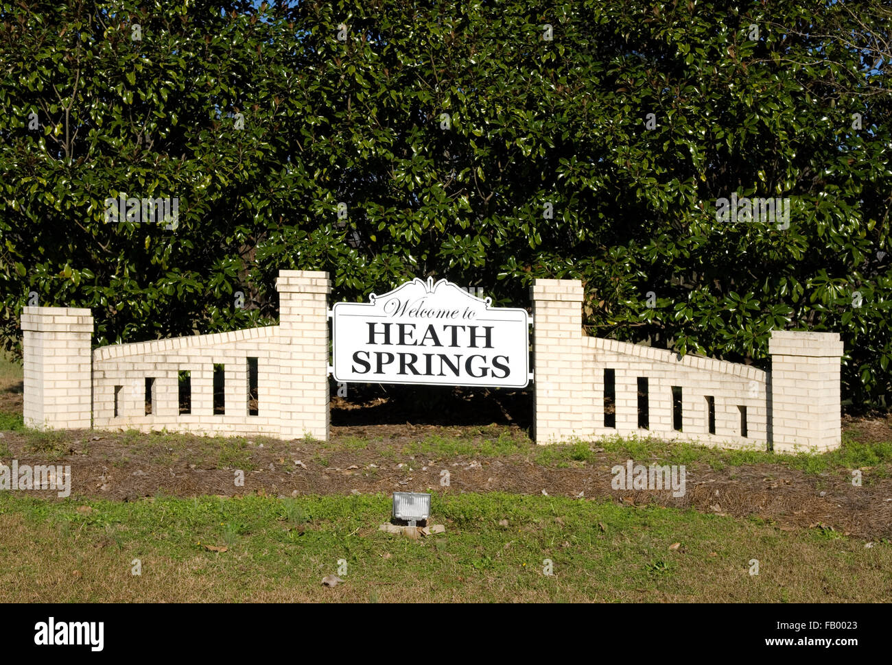 Heath springs sign hires stock photography and images Alamy