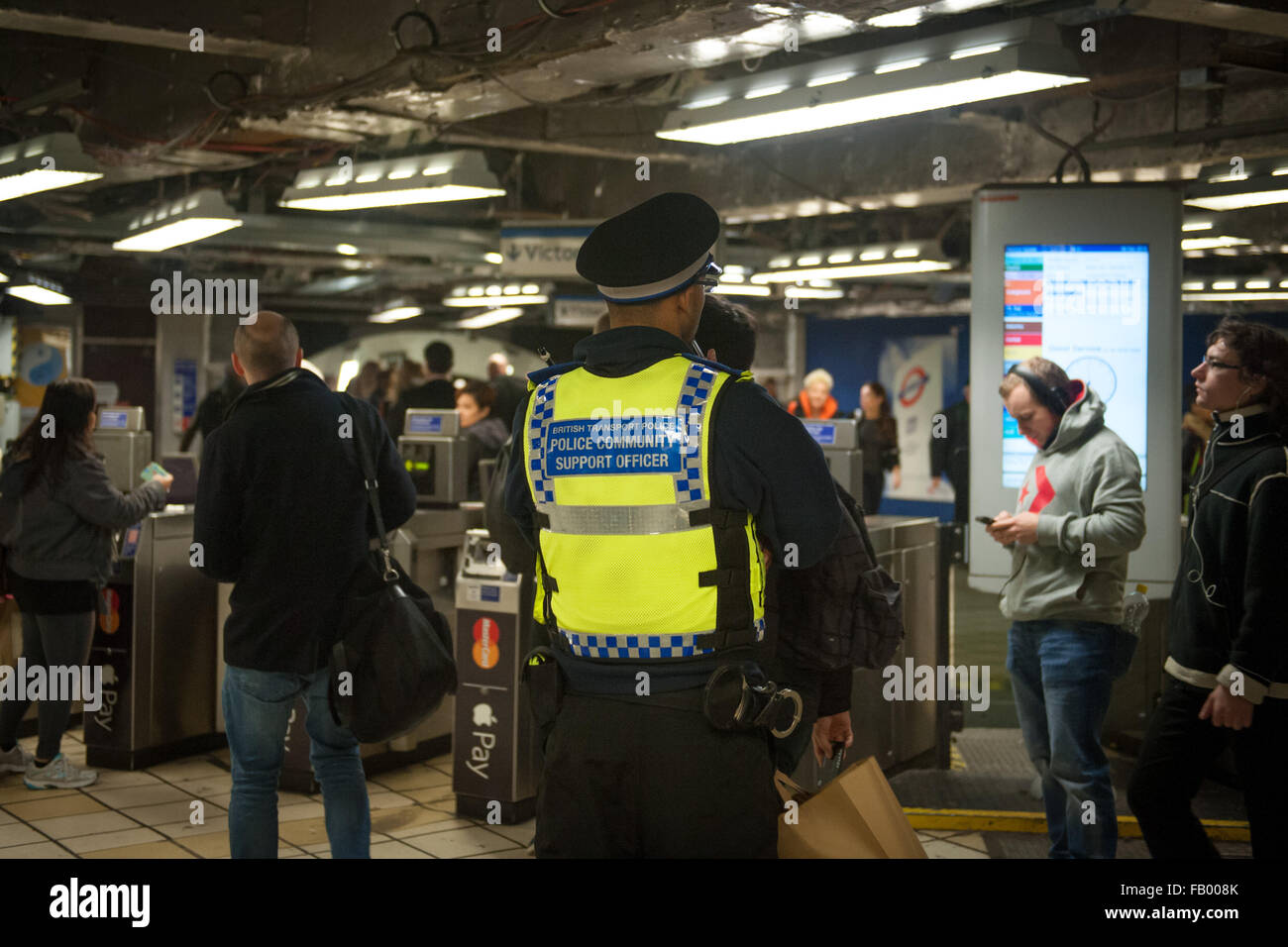 The Metropolitan Police are posting more officers in Underground