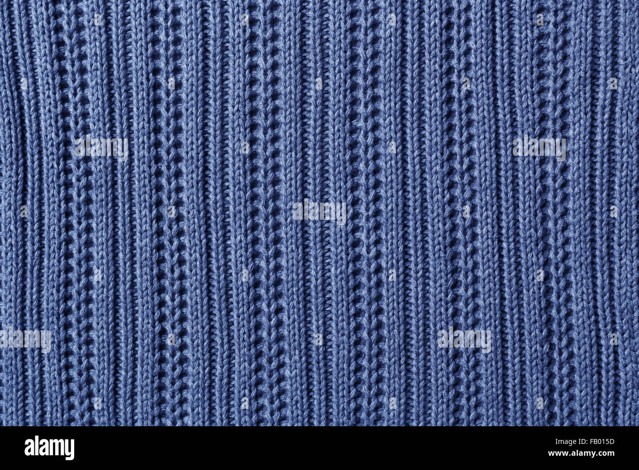 Knit wool fabric in blue texture and background Stock Photo - Alamy