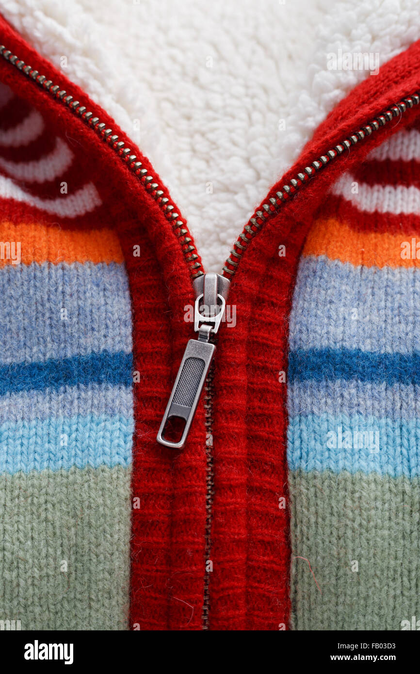 The Back Zipper Knit Sweater