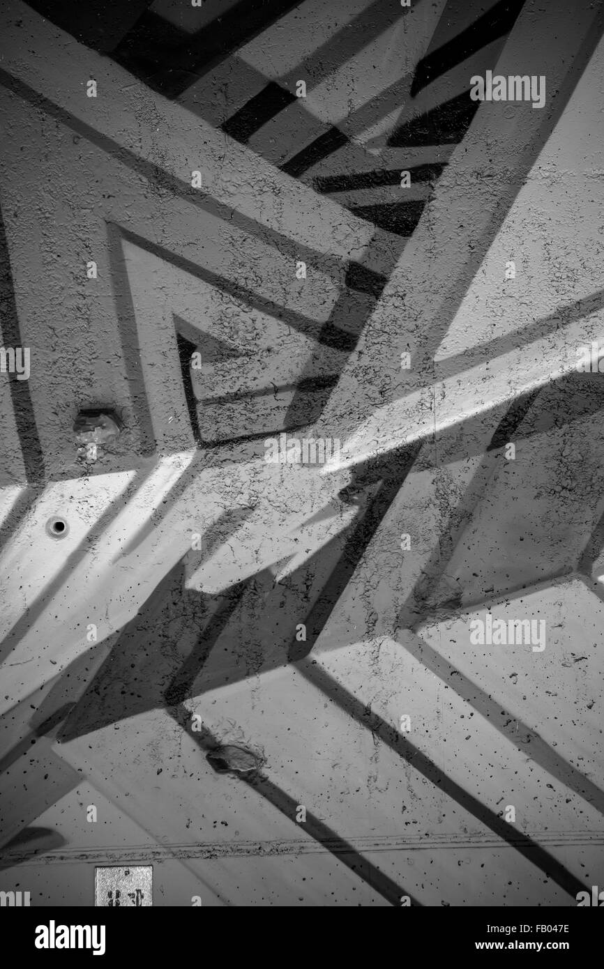 a city wall with graffiti in black and white, urban art Stock Photo Alamy