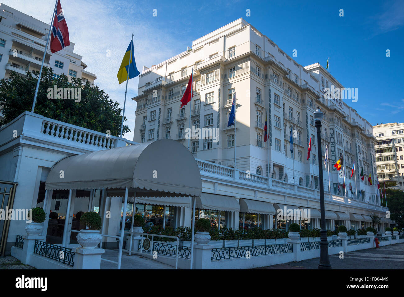 Belmond Copacabana Palace, Rio de Janeiro, Brazil Stock Photo