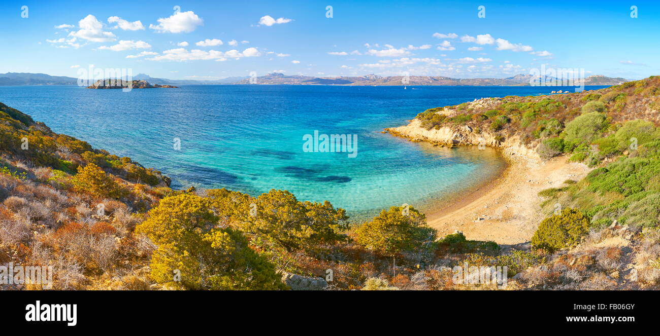 Cala degli Inglesi, Caprera Island, La Maddalena Archipelago National Park, Sardinia, Italy Stock Photo