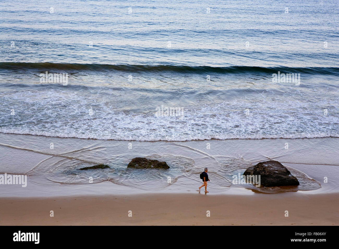 Victoria beach.Cádiz, Andalusia, Spain Stock Photo