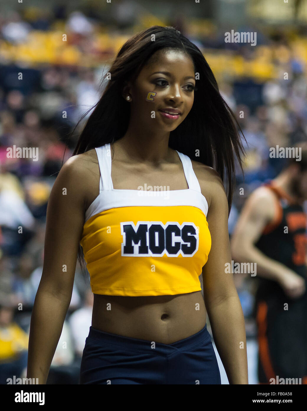 Chattanooga, Tennessee, USA. 05th Jan, 2016. Sugar Moc during the game