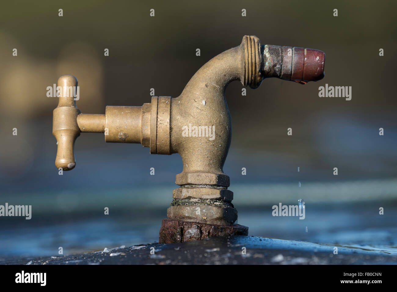 Faucet tap Stock Photo