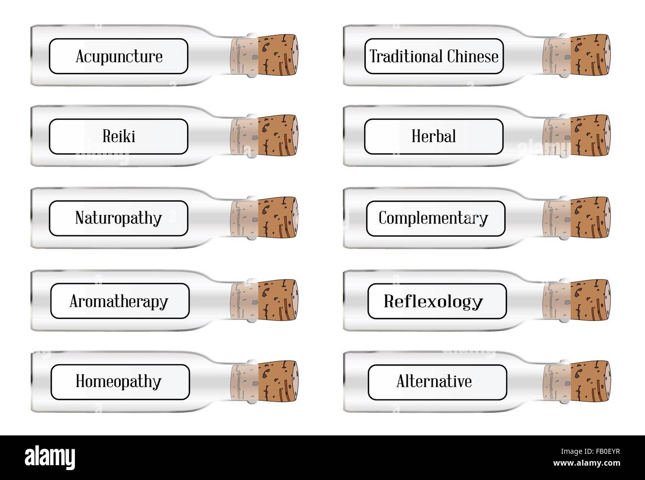 Herbal remedy background Stock Vector Images - Alamy