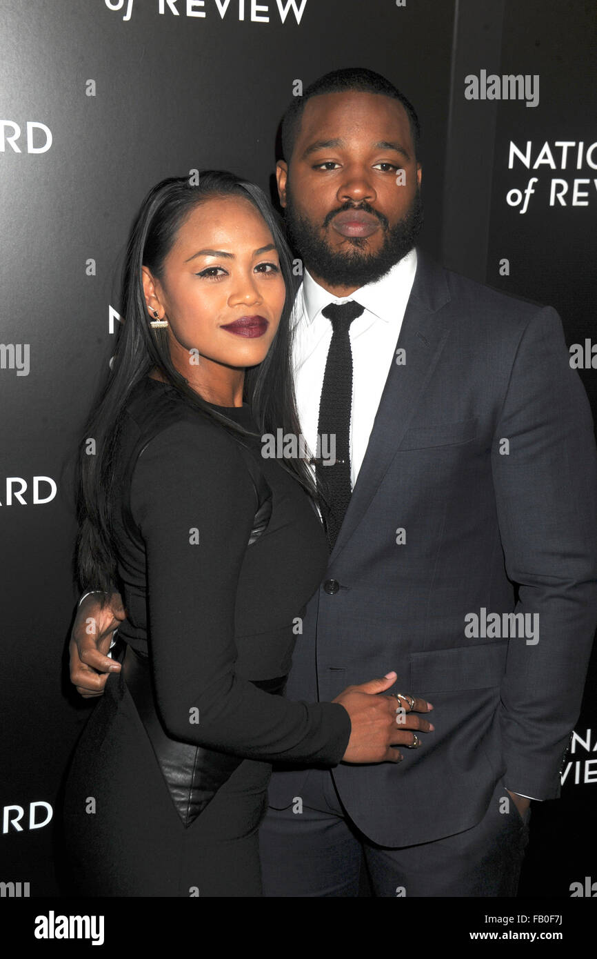 New York City. 5th Jan, 2016. Zinzi Evans and director Ryan Coogler attend 2015 National Board of Review Gala at Cipriani 42nd Street on January 5, 2016 in New York City. © dpa/Alamy Live News Stock Photo