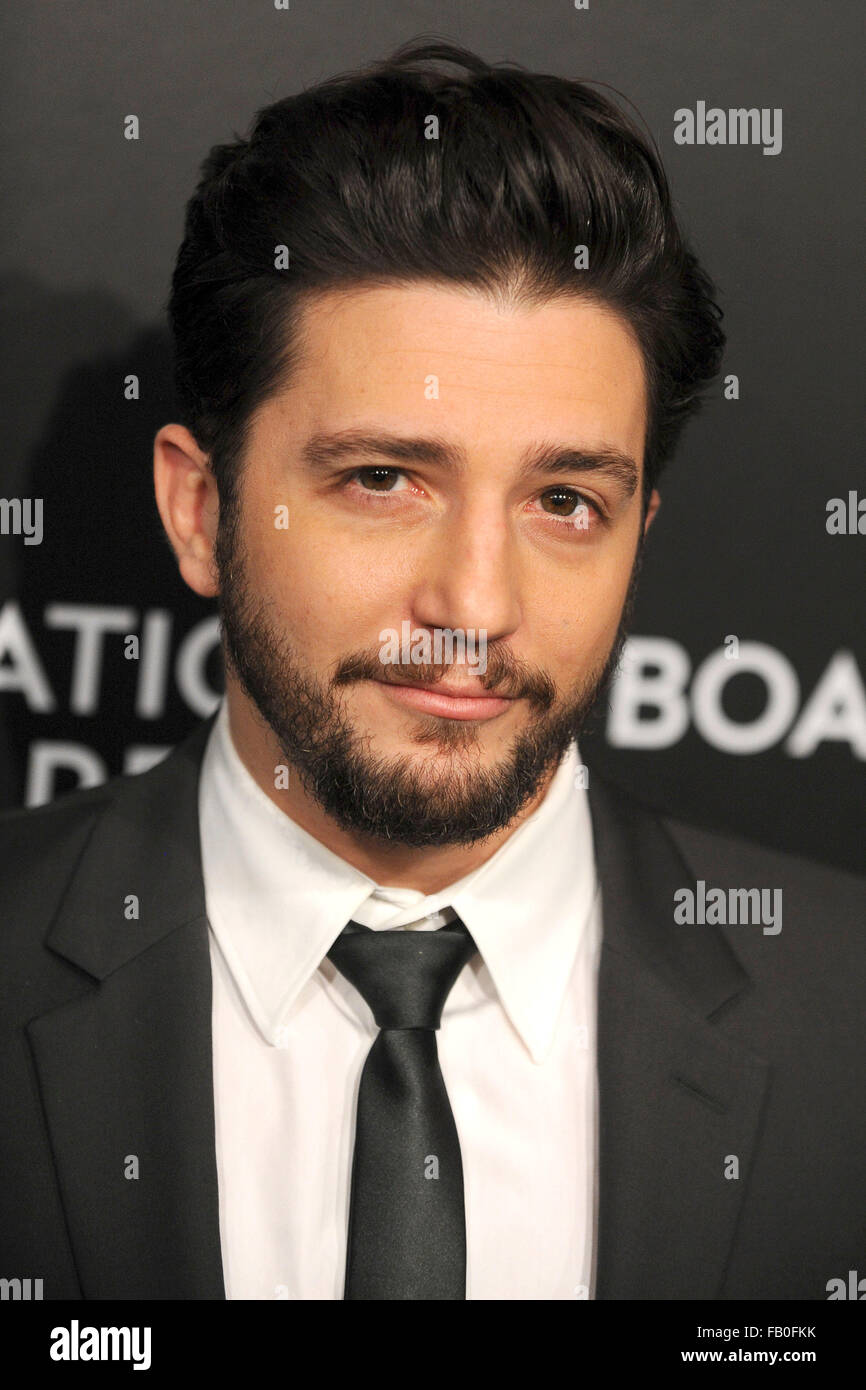 New York City. 5th Jan, 2016. John Magaro attends 2015 National Board of Review Gala at Cipriani 42nd Street on January 5, 2016 in New York City. © dpa/Alamy Live News Stock Photo